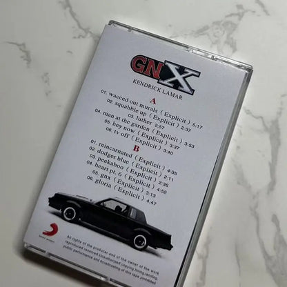 Rap Kung Fu Kenny Kendrick Lamar Music Tape DAMN. Album GNX Cassettes Cosplay Walkman Recorder Car Soundtracks Box Party Music
