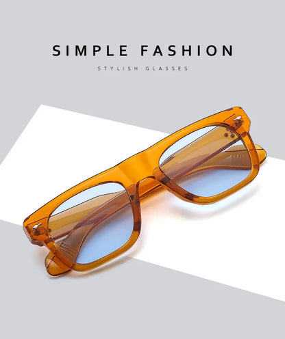 Square Yellow Lens Reading Sunglasses for Men Classic Tinted Prescription Presbyopic Eyewear Outdoor Shade Sun Glasses Readers