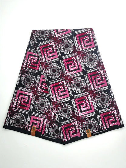 Ankara Fabric African Real Wax Print Fabric 100% Cotton High Quality 6 Yards African Fabric for Party Dress Nigeria