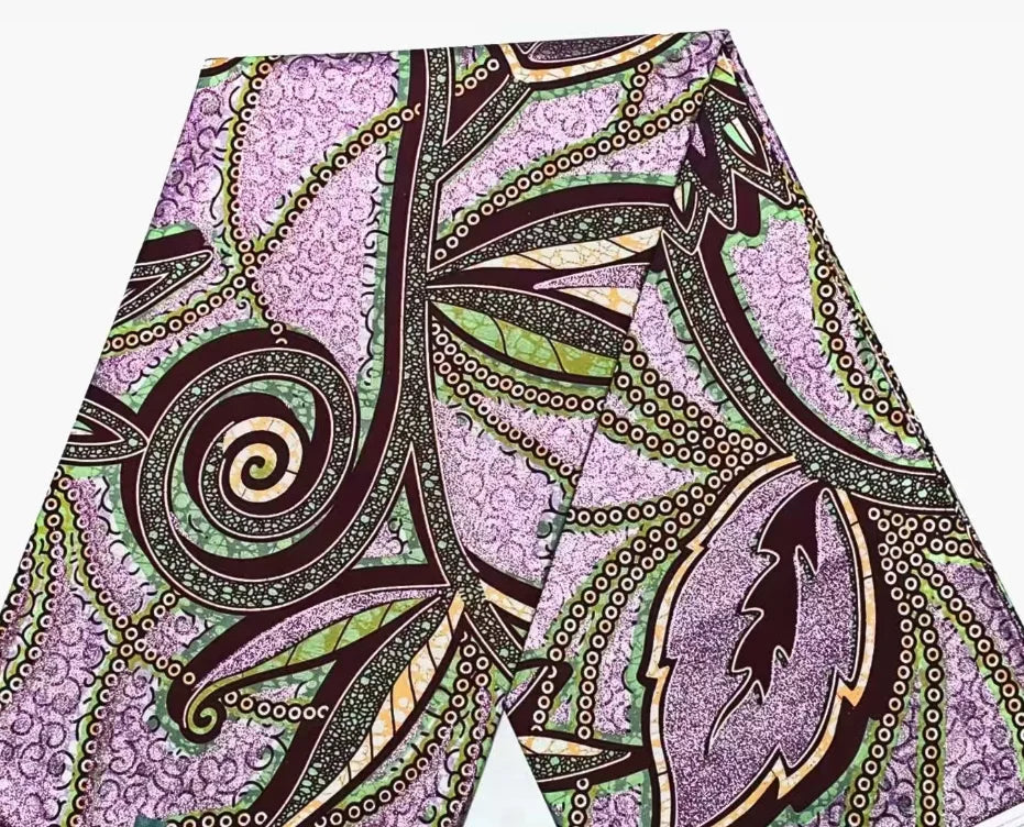 Latest African Grand Golden Wax Fabric Super Good Quality Women Pagne Flash Cotton Prints Batik Ankara Glitter Tissus 6yards
