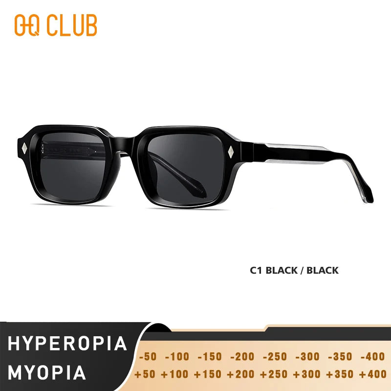 O-Q CLUB Uv400 Polarized Sunglasses Men 2024 Lunette Men's Glasses Women Eyewear Sunglass Luxury Women's Eyepieces Man Lenses