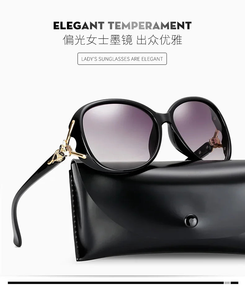New Vintage Big Frame Sunglasses Woman Vintage Brand Travel Classic Sun Glasses Female Fashion Retro Eyewear UV400
