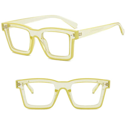 TR90 Vintage Square Anti Blue Light Reading Glasses Prescription Glasses Frame For Men Women Optical Glasses Presbyopic Eyewear