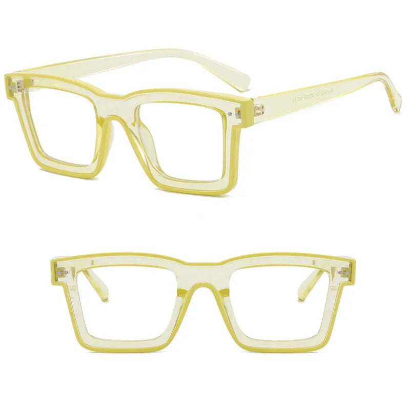 TR90 Vintage Square Anti Blue Light Reading Glasses Prescription Glasses Frame For Men Women Optical Glasses Presbyopic Eyewear