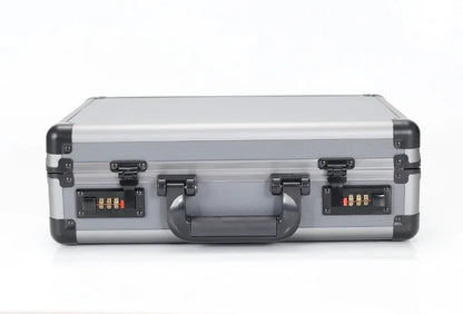 Aluminum alloy toolbox instrument equipment storage box small file safety password box