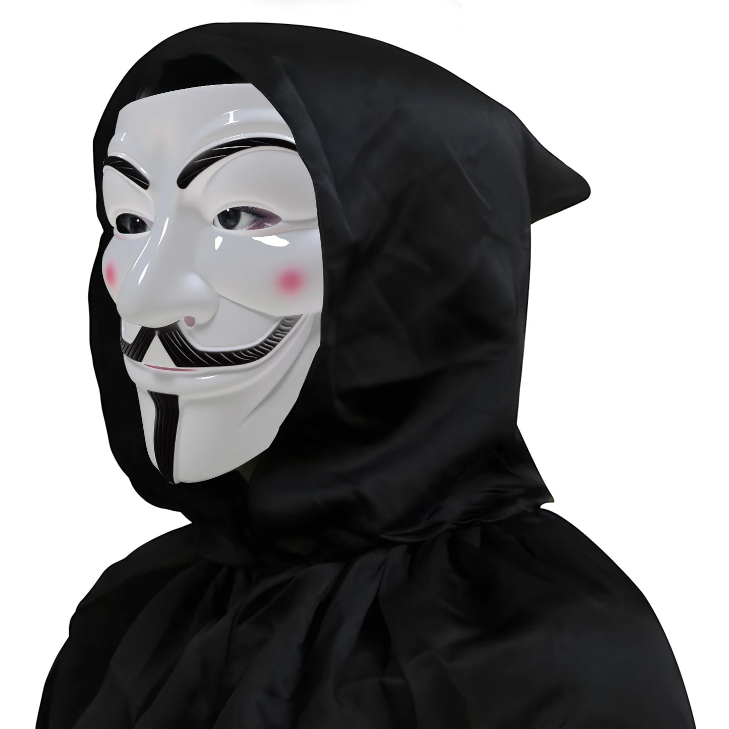 V Mask Anonymous Guy Fawkes Mask Halloween Mask Hacker Mask Horror Style Christmas Gift