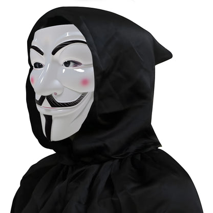 V Mask Anonymous Guy Fawkes Mask Halloween Mask Hacker Mask Horror Style Christmas Gift
