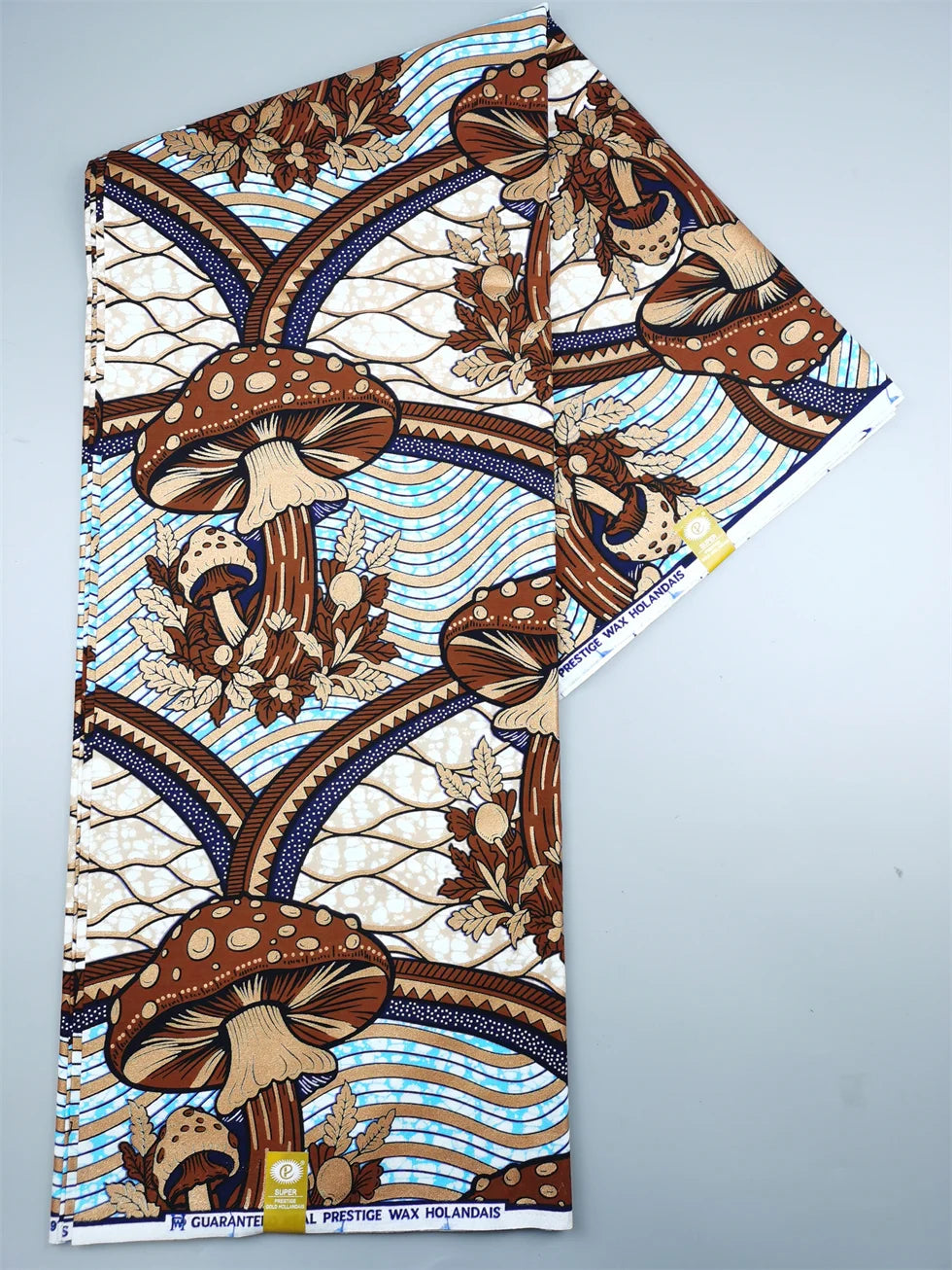 Newest Grand African Wax Glitter Glam Fabric 100% Cotton Ankara Batik Material Pagne Wax Gold Print Sewing Party Dress