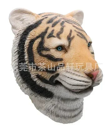 Eagle mask Eagle hood Halloween simulation animal Bulldog Parrot Old man Young man hood mask