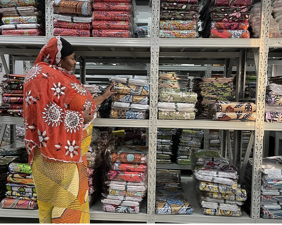 African Real Wax Prints Fabric Ankara Wax 100% Cotton Fabric Guaranteed Veritable Original Sewing Material
