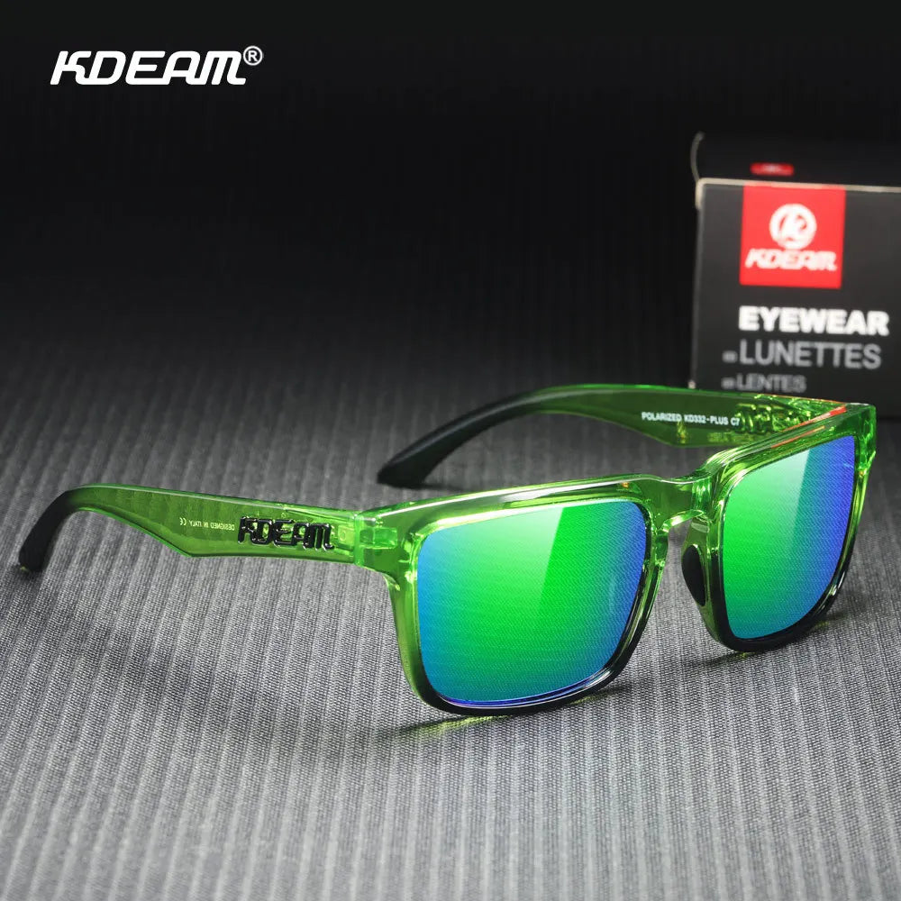 KDEAM Extra Large Size PLUS Women's Polarized Sunglasses for Men Driving Photochromic Night Vision Sun Glasses Suit for Big Face