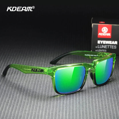 KDEAM Extra Large Size PLUS Women's Polarized Sunglasses for Men Driving Photochromic Night Vision Sun Glasses Suit for Big Face