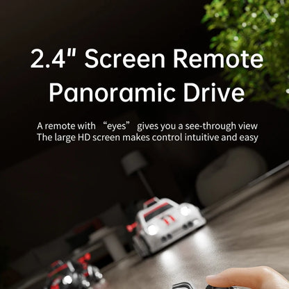 New 2026 Mini RC Car With FPV Camera Wifi With Screen Remote Control Follow Mode 2.4G Drift Car Racing RC Toy Gift For Children