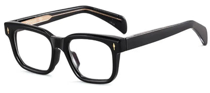 Brand Designer Fashion Square Reading Glasses Luxury Women Men Big Frame Magnifing Glasses Anti Blue Light Presbyopia Eyeglasses
