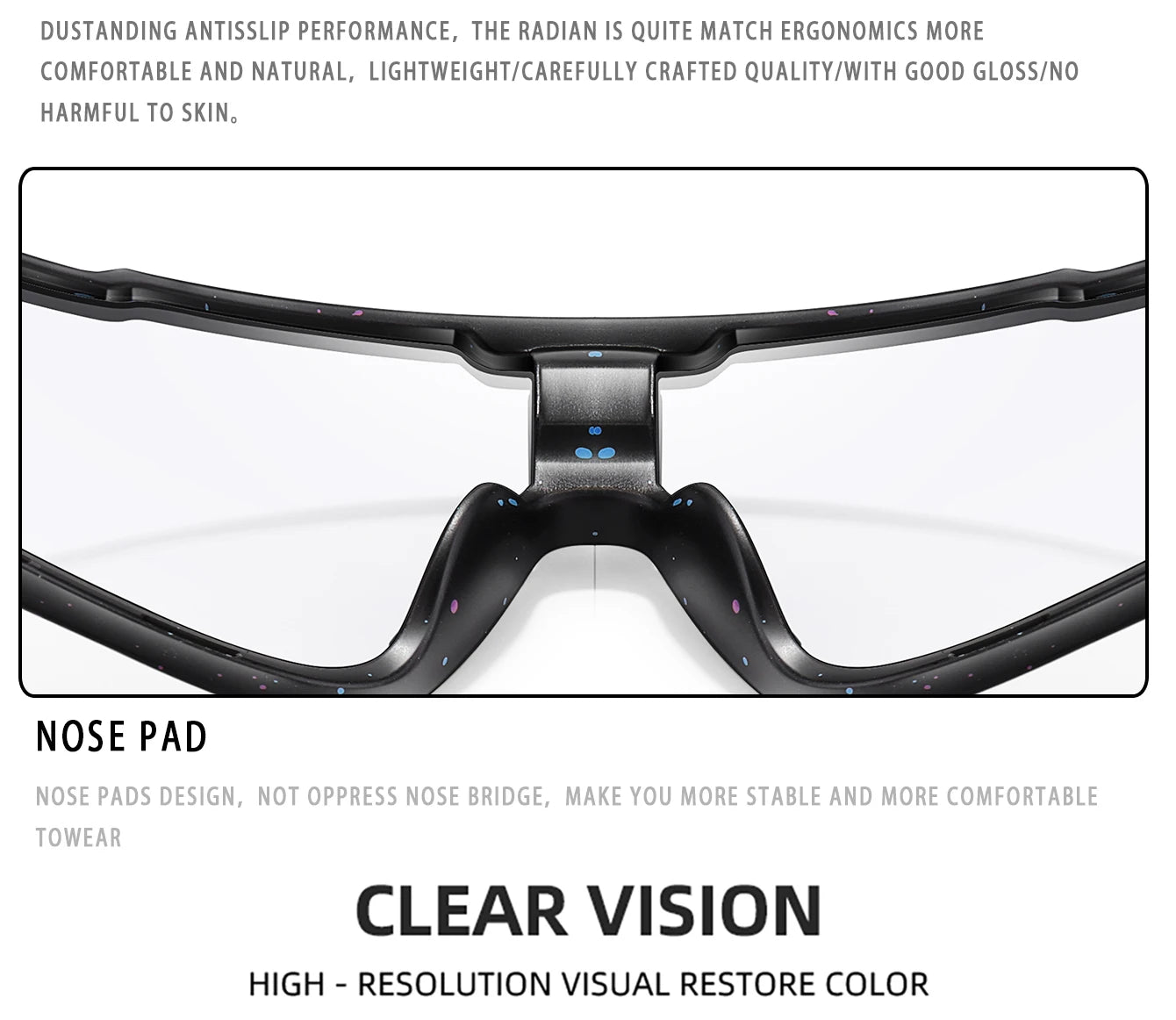 POAT Brand Men Women MTB Bike Bicycle Photochromic Eyewear Cycling Fishing Running Glasses New Style Sunglasses Sports