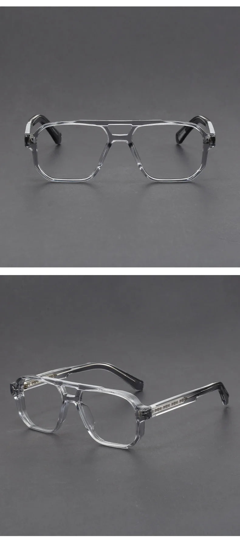 Luxury Brand Design Reading Glasses for Men Fashion Square Presbyopic Eyeglass Dioptric +1.00~+6.00 Customize Prescription