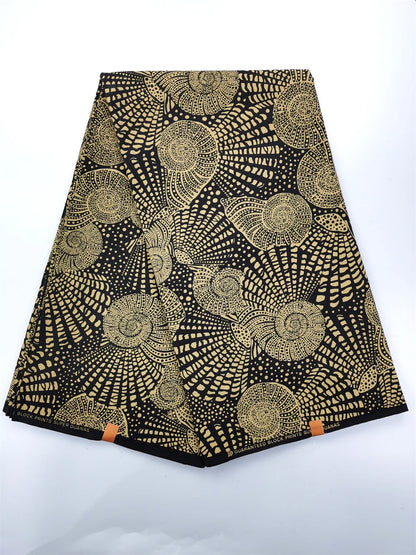 Ankara Fabric African Real Wax Print Fabric 100% Cotton High Quality 6 Yards African Fabric for Party Dress Nigeria