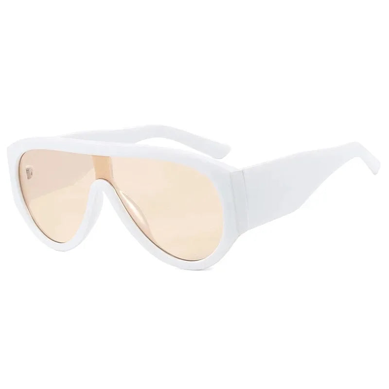 New Women's Men's Big Frame Sunglasses Fashion Retro Trend Sun Glasses Travel Street Photo Holiday Party Beach Eyewear