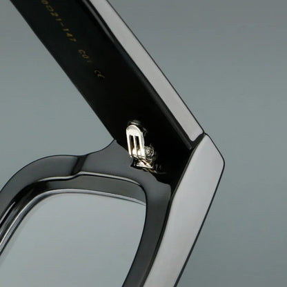 HONKAN Vintage Rectangle TR90 Frame Men's Myopia Glasses Luxury Brand Thick Frames Anti Blue Light Reading Glasses Men Women