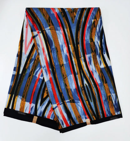 2025 Newest Ankara Real Wax Fabric Guaranteed Veritable African Wax Print Pagne Fabric 100% Cotton 6 Yards Ghana Style Dresses