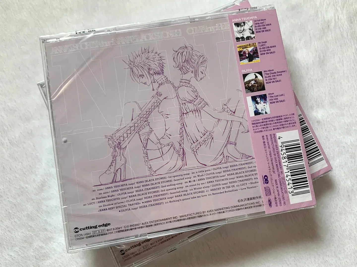 Anime Nana Anna Tsuchiya Olivia Music Tape Best Collection Olivia Nana Best Music Cd Cassettes Collection Cd Gift