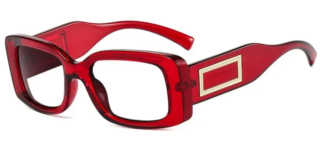 Vintage Black Square Reading Glasses Women 2025 Luxury Brand Blue Light Blocking Computer Presbyopia Eyeglasses Diopter 0~+ 6.00