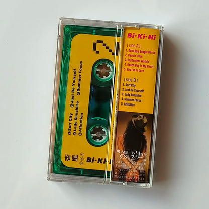 Retro ANRI Music Tape Timely Bi Ki Ni Album Cassettes Cosplay Music Record Walkman Recorder Car Soundtracks Box Collection Gifts