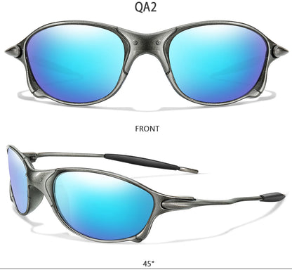 Men Women Sunglasses Metal and Plastic Light weight Frame UV400 Outdoor Sports Fishing Cycling Running, Hiking, Driving Goggles