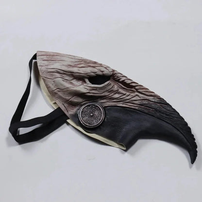 Steampunk Plague Doctor Mask Cosplay Long Nose Bird Beak Latex Masks for Halloween Party Gifts & Props