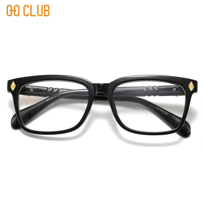 O-Q CLUB Square Plus Reading Glasses for Men Glass Luxury Lunette De Lecture Femme Optical Lenses With Recipe Women Lens Eyewear