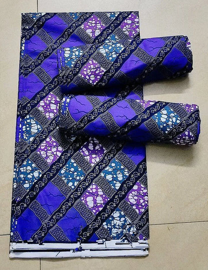 African Wax Fabric High Quality Wax Nigerian Ankara Block Prints New Arrivals Batik Fabric Dutch Pagne 100% Cotton For Sewing