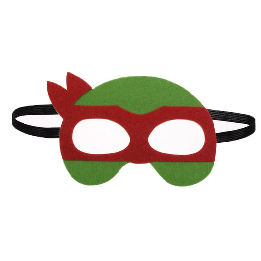 Turtle Party Mask Tortoise Mask Super Mask Kids Boys Girls Costume DIY Masquerade Eye Mask Cosplay Teenage Mutant Ninjas Turtles
