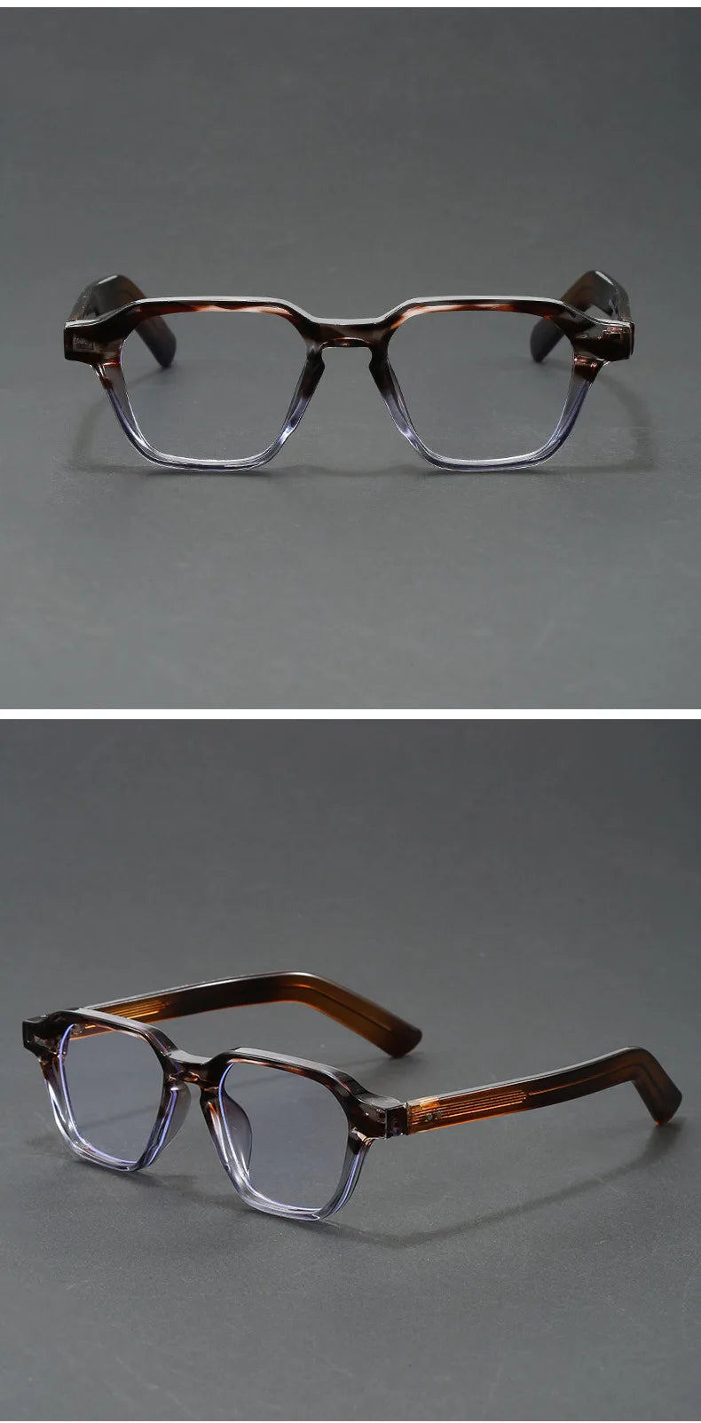 Men's Reading Glasses Blue Light Optical Lenses with Recipe Woman Vintage Tr90 Photochromic Lens Women's Eyeglasses with Frame