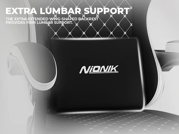 Gaming Chair with Footrest, Ergonomic Computer Chair with Headrest and Lumbar Support，Office Chair with Linkage Armrests