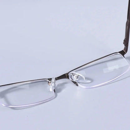 Light Half Frame Reading Glasses Blue Light For Presbyopia Eyeglasses with Diopters +1.0+1.25+1.5+1.75+2.0+2.25+2.5+2.75+3.0+4.0
