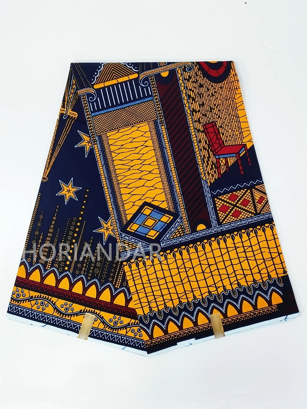 Veritable Guaranteed Dutch Hollandais Quality Prints Pagne African Fabric Dress Real Wax 100% Cotton 6 Yards