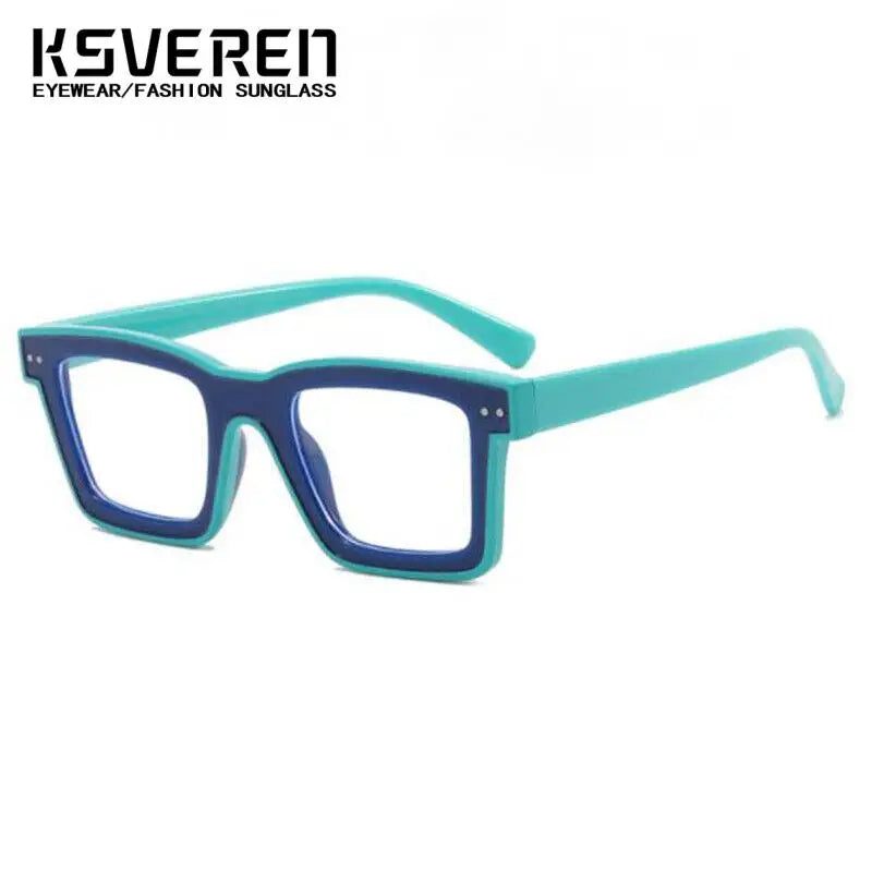 TR90 Vintage Square Anti Blue Light Reading Glasses Prescription Glasses Frame For Men Women Optical Glasses Presbyopic Eyewear