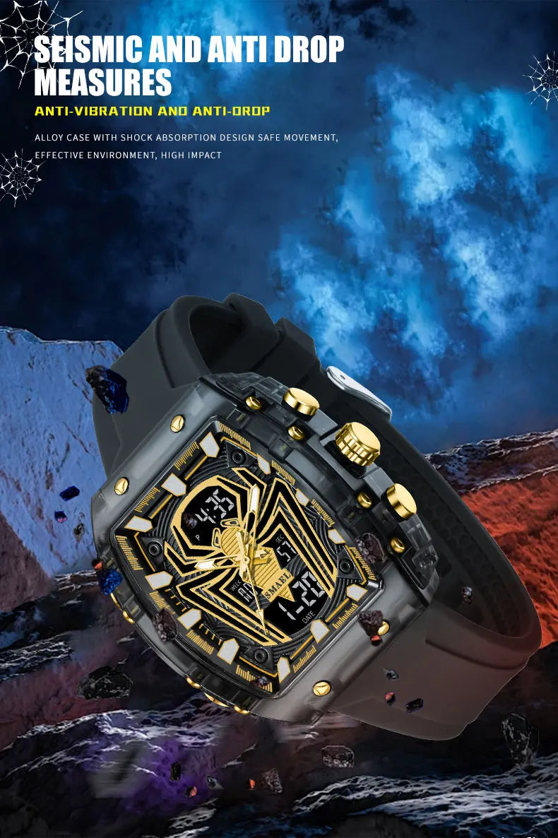 SMAEL Brand 8116 Waterproof Dropshipping Watch Alarm Clock Luminous Young Fashion business Quartz Sport Wristwatches