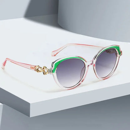 2026 New in Fashion Women Brand Designer Luxury Sun Glasses Sexy Square Frame Cat Eye Sunglasses Female Vintage UV400 Eyewear