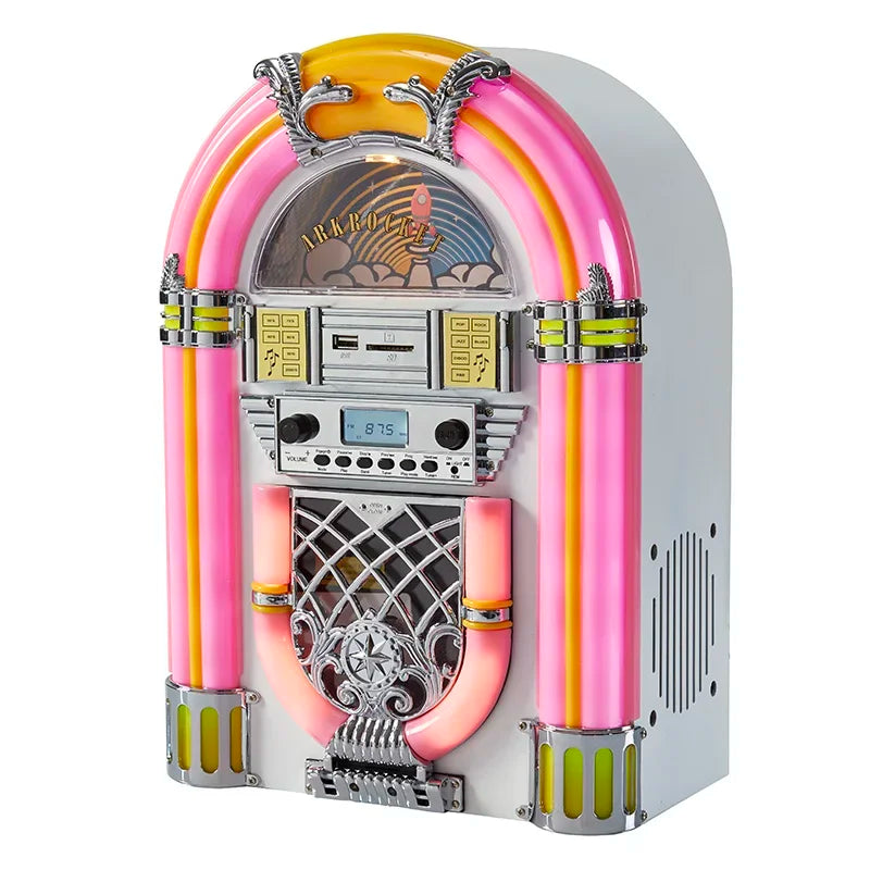 Retro CD player Bluetooth jukebox home mini desktop stereo