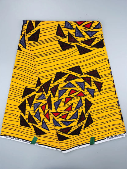 2024 New Hot Sale African Wax Veritable Wax Guaranteed Real High Quality wax print fabric Pagne African Ankara abc