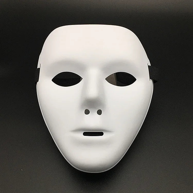 4PCS 2024 Halloween Mask Cool Spooky Party Ghost Cosplay Mask Hip Hop Street Dance Masks Performances Prop Full Face Mask