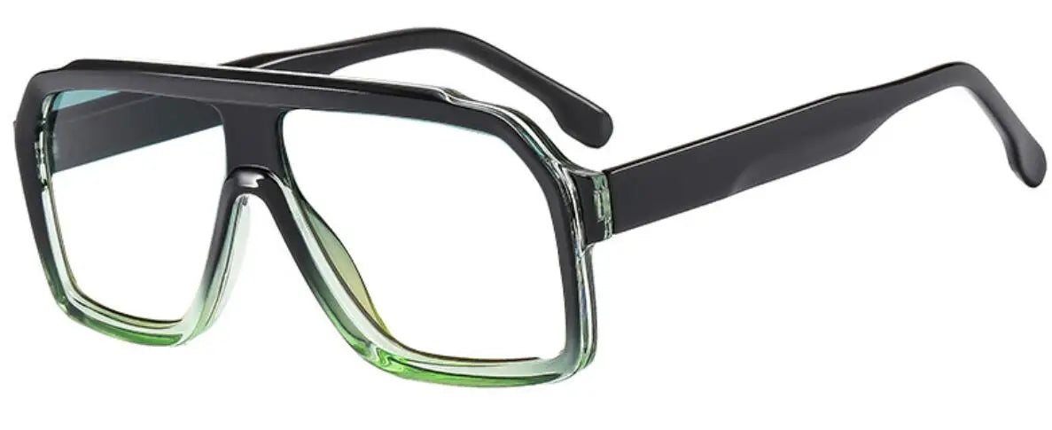 Retro Men Pilot Reading Glasses Fashion Brand Big Frame Anti Blue Light Presbyopia Eyeglasses Women Square Prescription Glasses