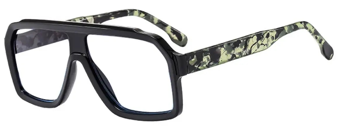 Retro Men Pilot Reading Glasses Fashion Brand Big Frame Anti Blue Light Presbyopia Eyeglasses Women Square Prescription Glasses