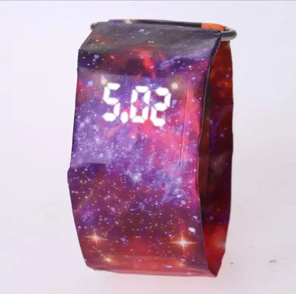 2020 Reloj Hombre Men Watches Creative Paper Led Digital Watch Waterproof Electronic Watches Men Digital Touch Screen Watches