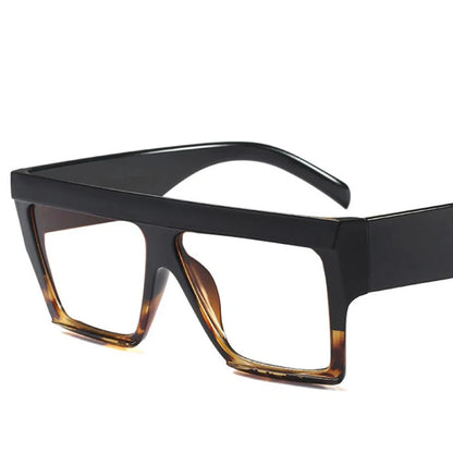 Square Reading Glasses Women Men Luxury Brand Magnifying Oversized Eyeglasses +1.5 +3 +6 Fashion Retro Blue Light Glasses