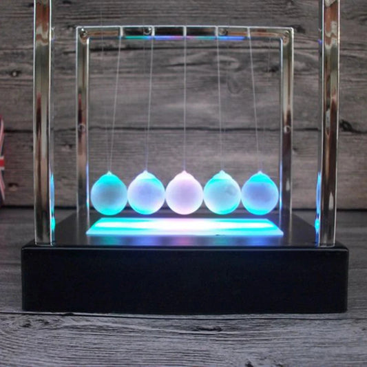 Newtons Cradle Early Fun Development Educational Desk Toy Gift Newton's Cradle Ball Metal Pendulum Ball Educational Desk Toys