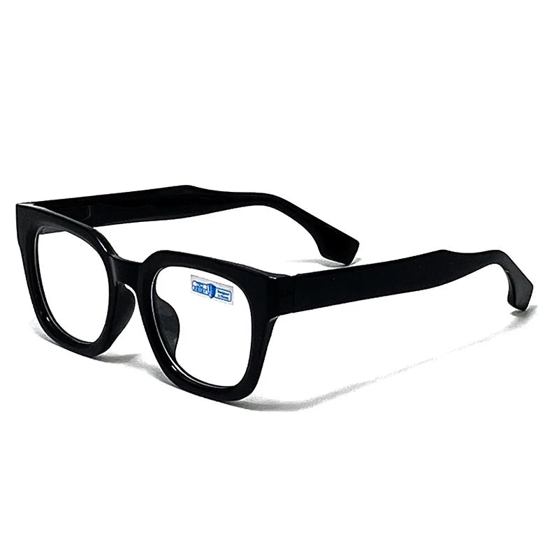 Men Vintage Square Reading Glasses Trendy Casual Ultra-light Presbyopia Eyeglasses Women Fashion Elegant High-definition Eyewear