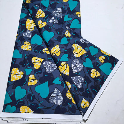African New Wax Fabric Nigeria Ankara Wax Fabrics Newest Design Block Prints Batik Dutch For Dresses Sewing Cloth Materials