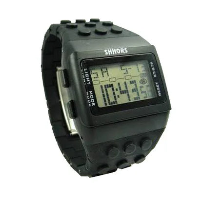 SHHORS Women Watches Women Sports Watches Fashion Plastic Led Digital Watches Rainbow Watch Electronic Wristwatches reloj mujer
